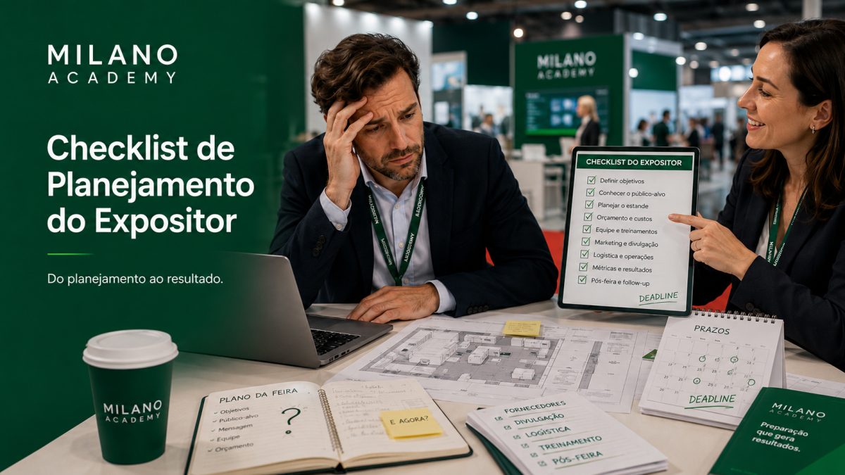 Checklist de planejamento do expositor
