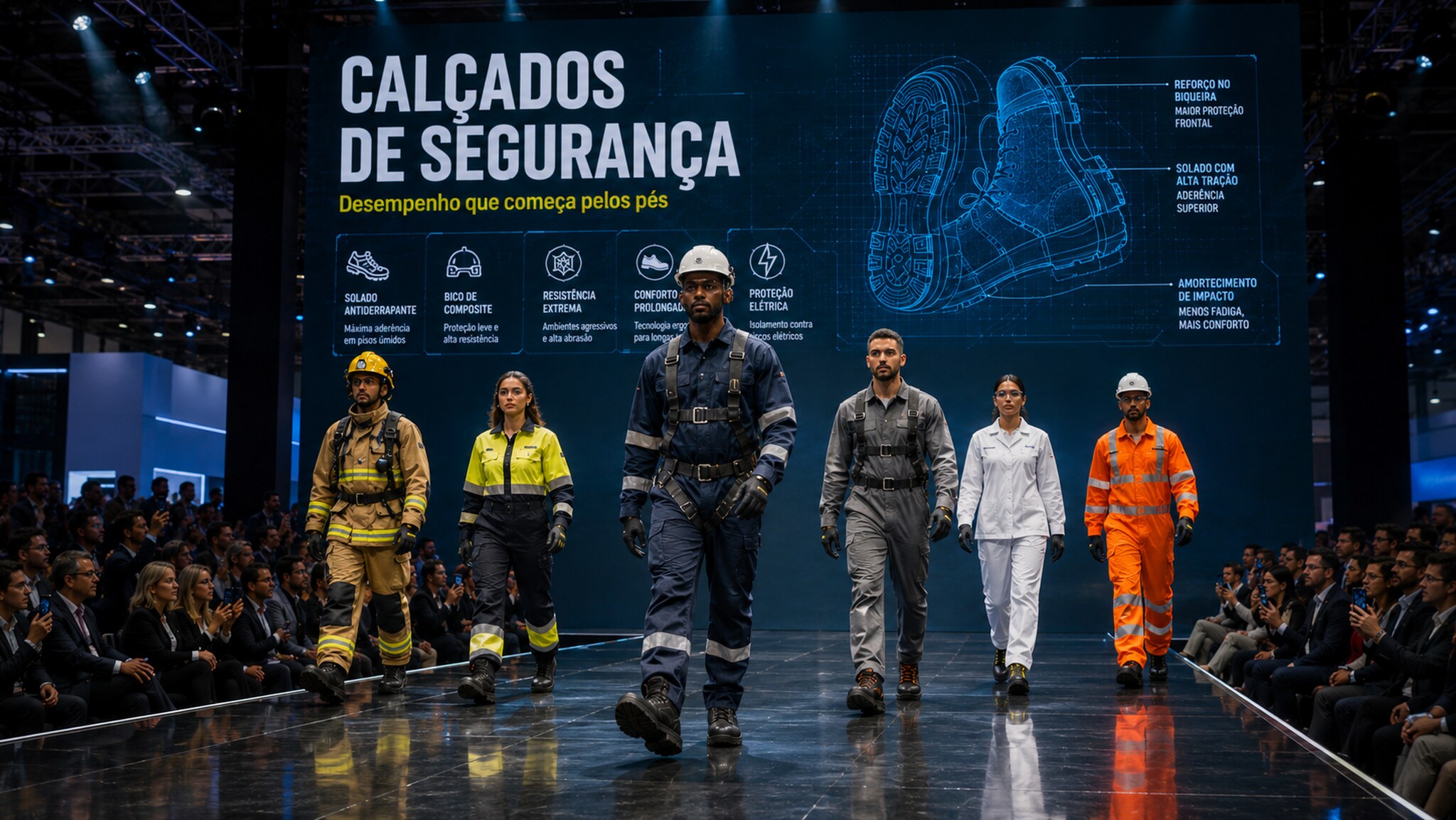 Fashion Show - Calçados de Segurança