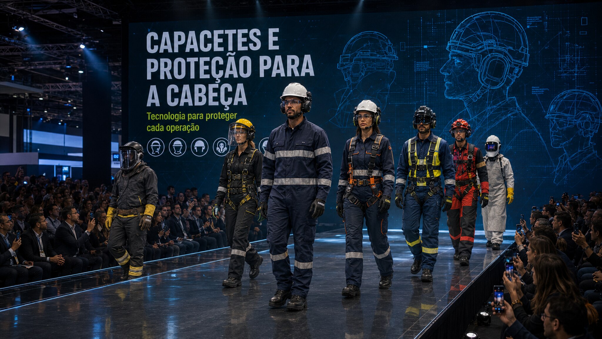 Fashion Show - Capacetes e Proteção para a Cabeça