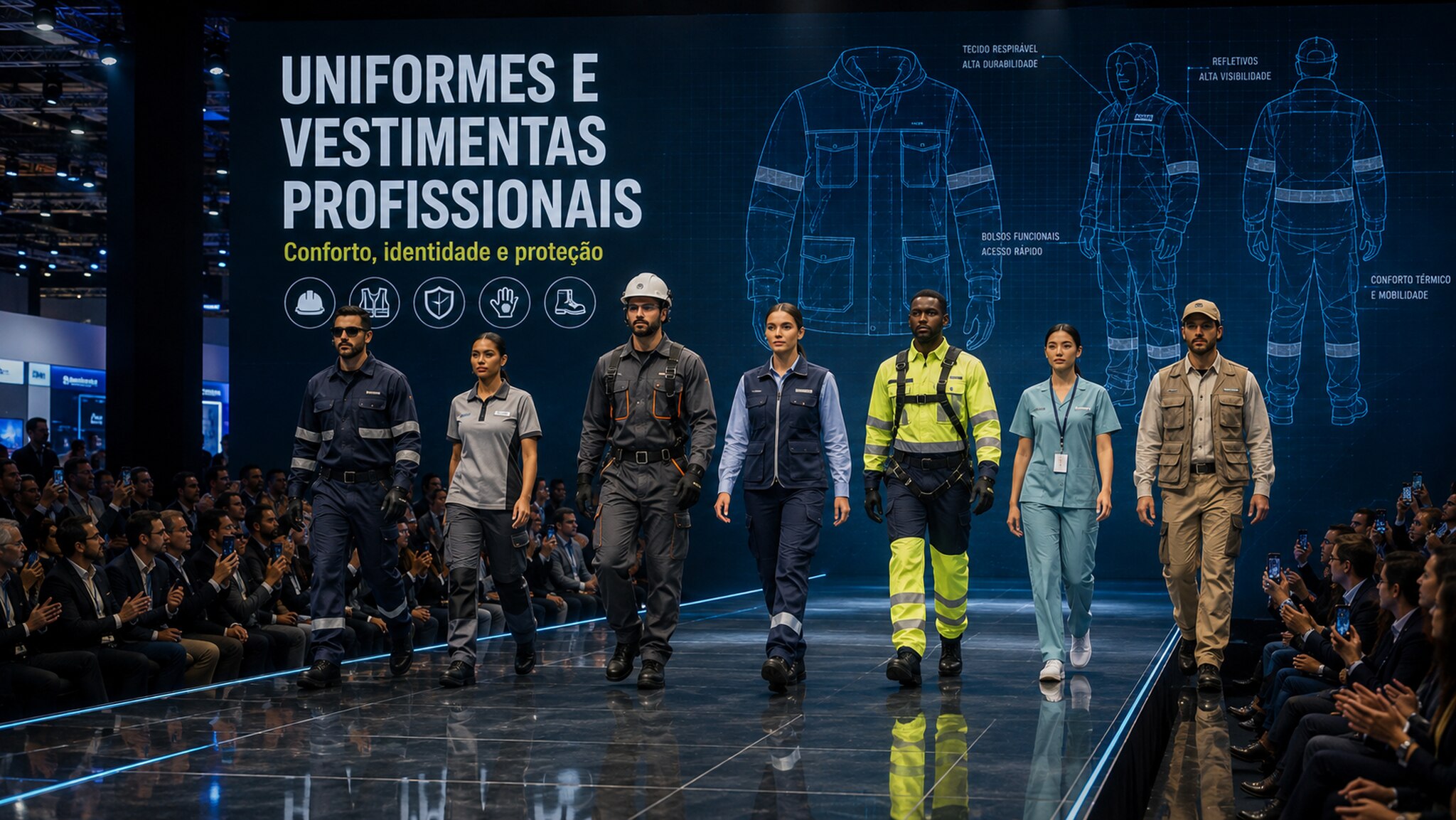 Fashion Show - Uniformes e Vestimentas Profissionais